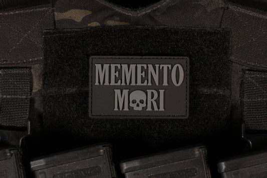 Memento Mori PVC Patch