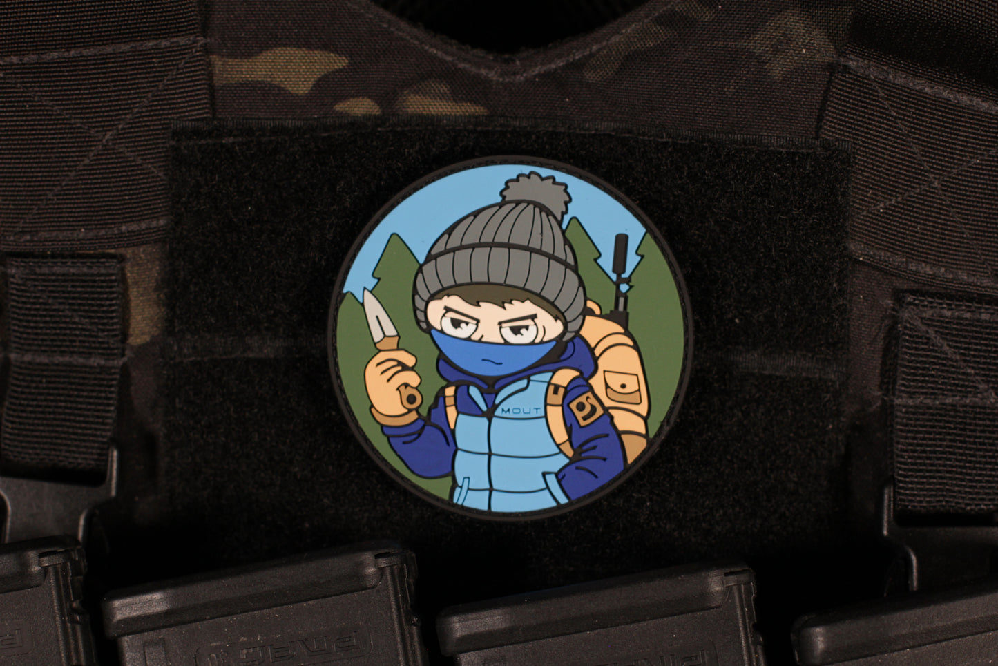 Mr. Drippy Anti Terror PVC Russian Morale Patch