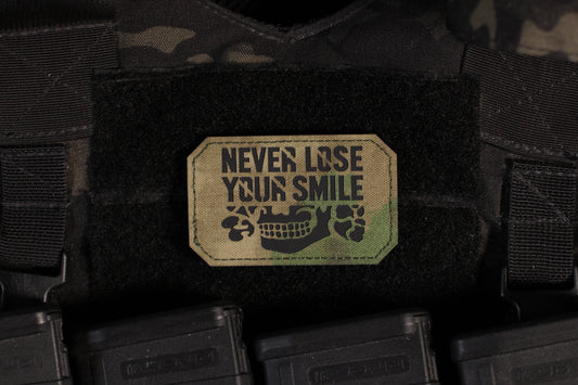 Never Lose Your Smile IR Reflective Atacs FG Patch