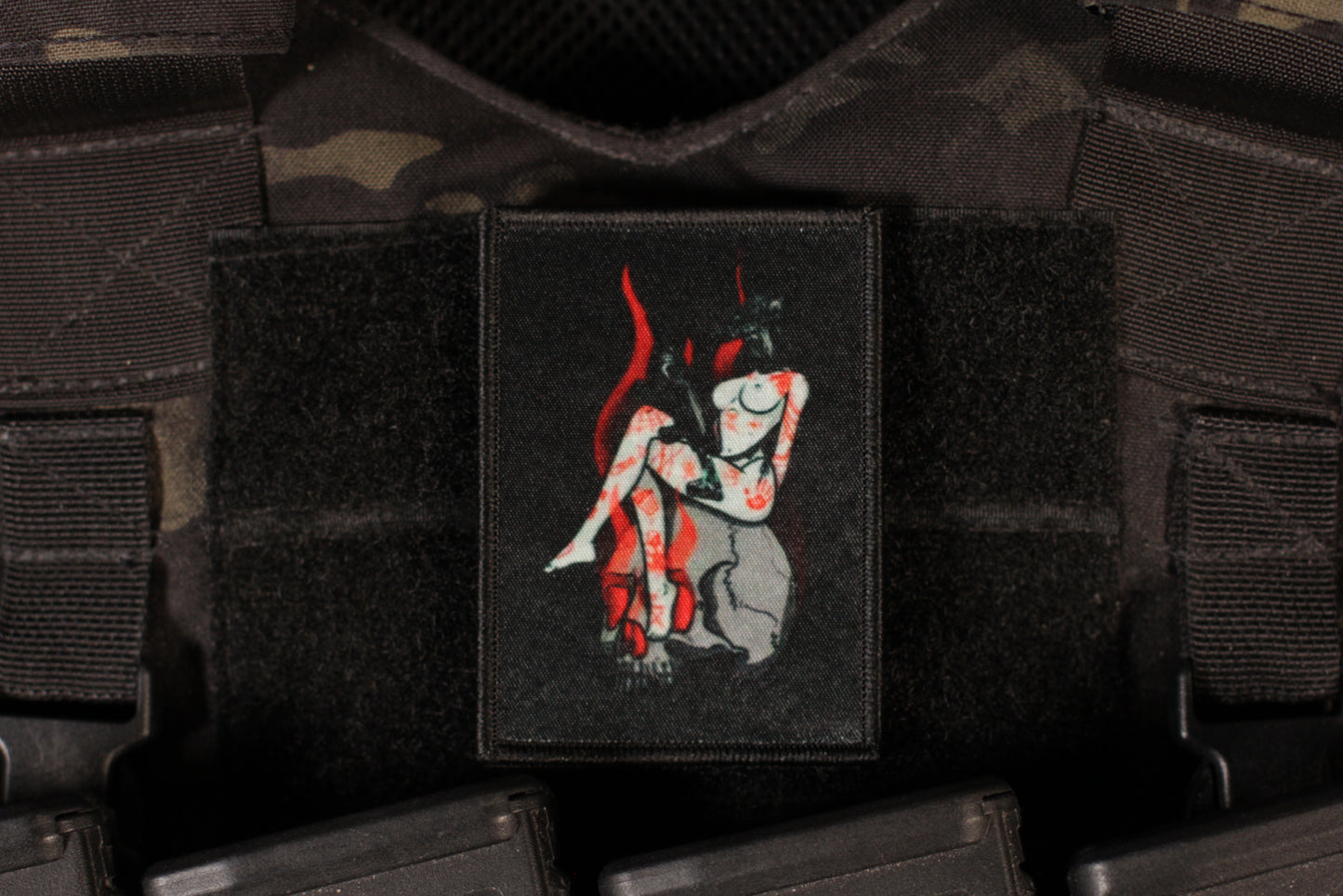Night Witch Printed Patch