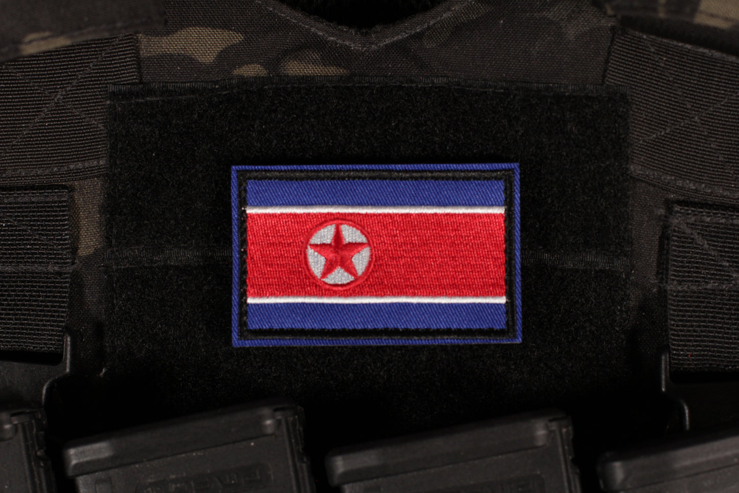 North Korea Flag Patch