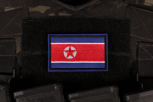 North Korea Flag Patch