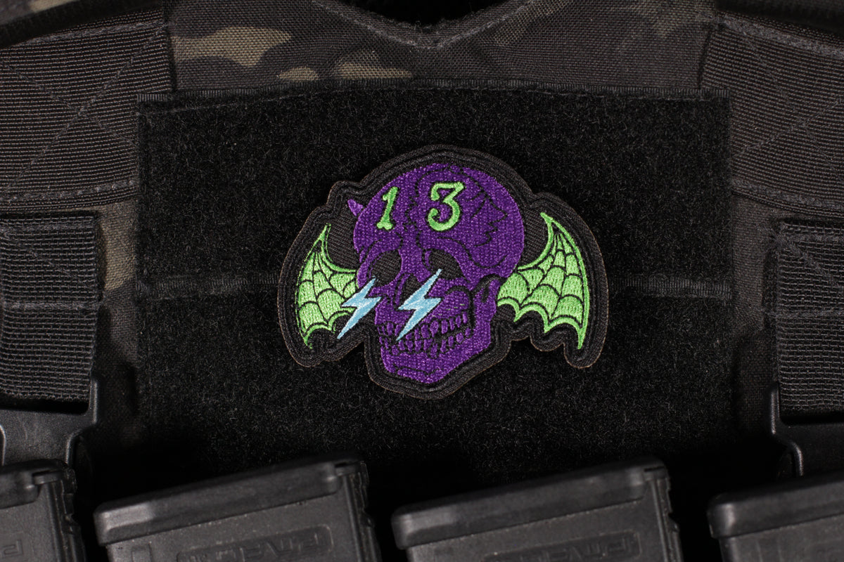 Oni Demon 13 Skull Of Peace Patch