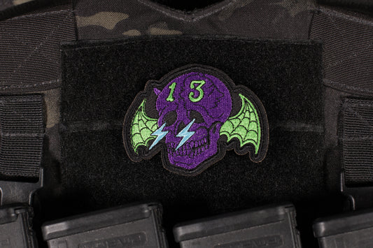Oni Demon 13 Skull Of Peace Patch