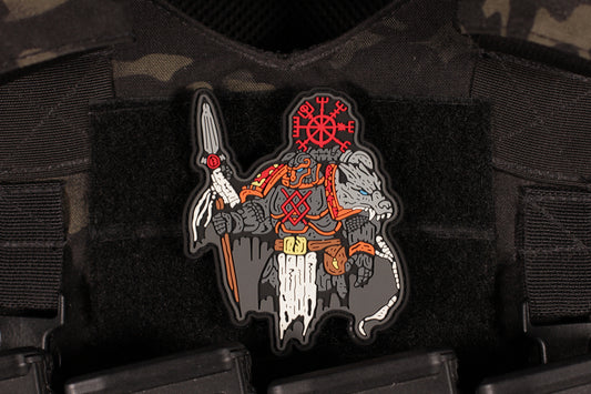 Orc Viking Warrior PVC Patch