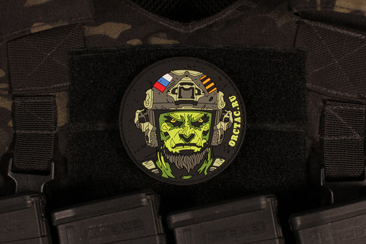 Tactical Orc Russian Morale PVC Patch