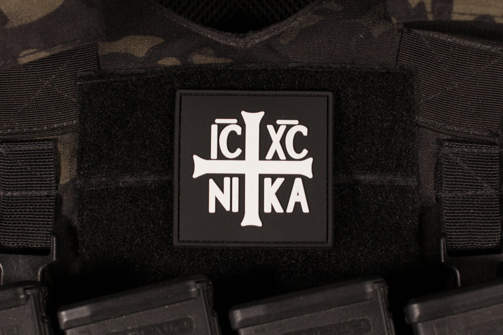 Orthodox Christian Jesus Christ Conquers PVC Patch – PZW