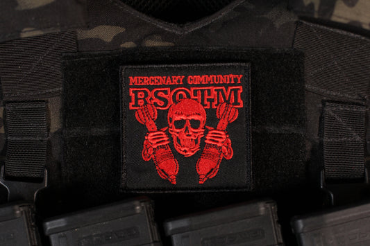 Reverse Side Of The Medal Mercenary Community Patch