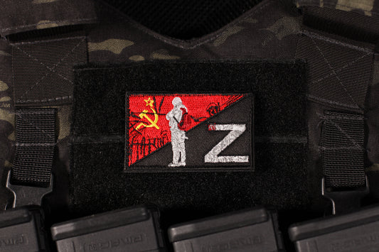 Commander Struna Red Army Flag Russian Military Morale Patch