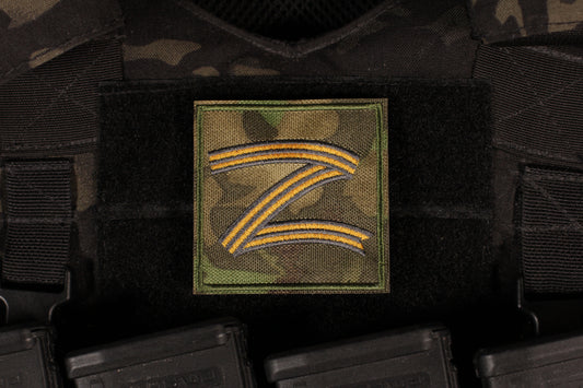 Ribbon Of Saint George Russian Z Patch Atacs Camo