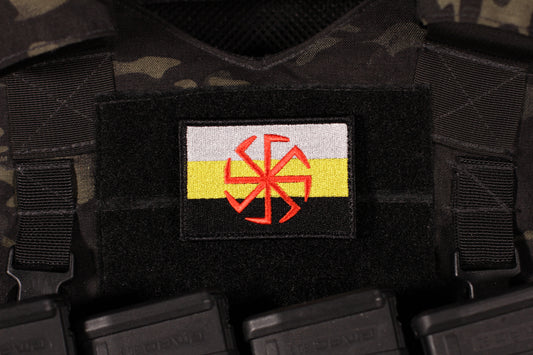 Rusich Group Kolovrat Flag Donbas Wagner Group Morale Patch