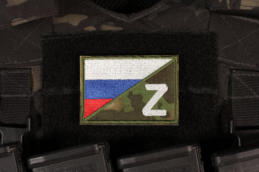 Russia Flag Z Atacs Russian Special Military Operation Morale Patch