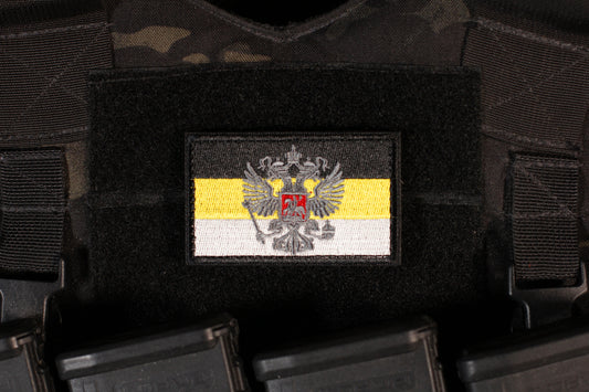 Russia Imperial Flag Coat Of Arms Patch