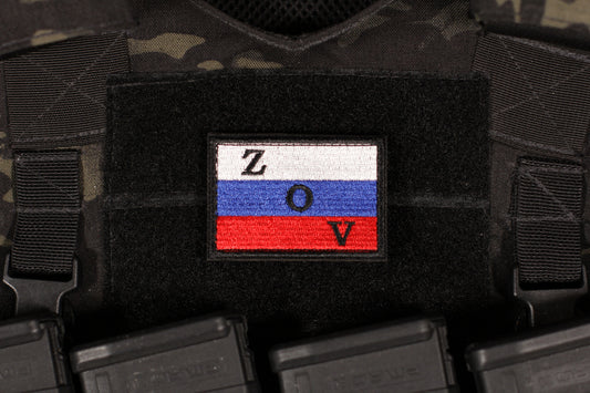 Russian Flag ZOV Patch