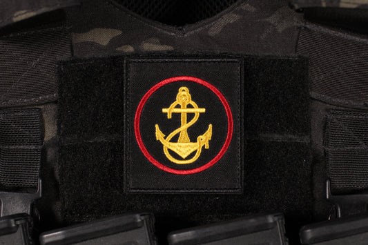 Russian Marines Patch Black