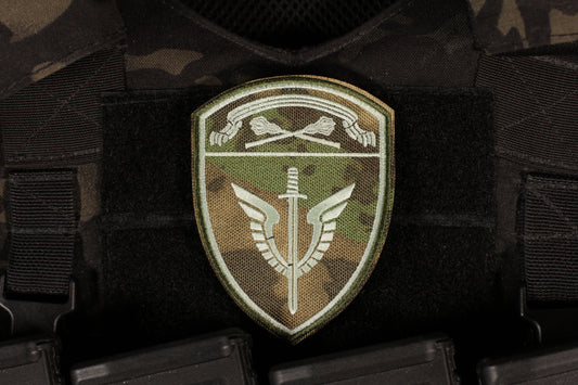 Russian OMON Chevron Atacs Camo Patch