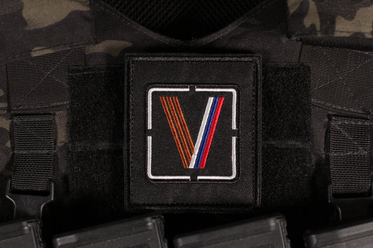 Russian V Armband Tricolor St. George Patch