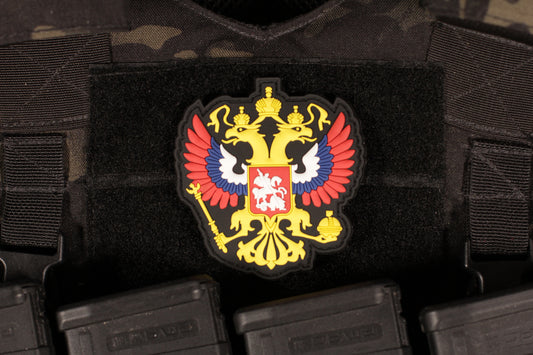 Russian National Emblem PVC Patch