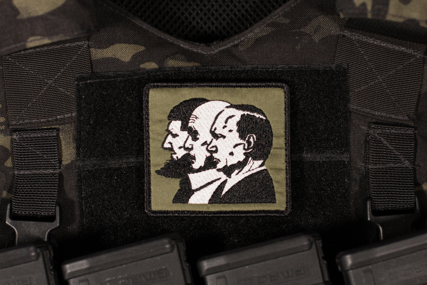 Russian Leaders Putin Prigozhin Kadyrov Russia Morale Patch