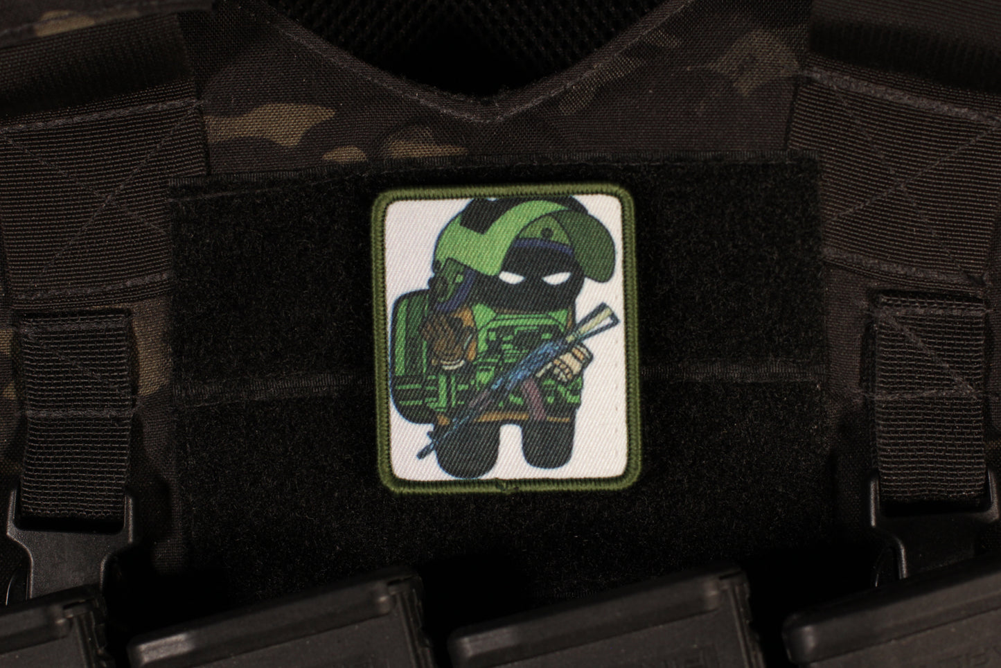 Among Us Russian Patch Printed