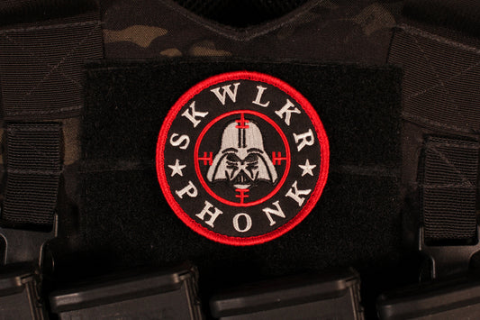 SKWLKR PHONK Russian Musician Logo Patch