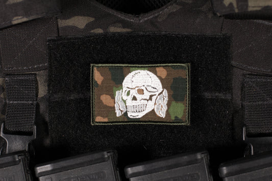 Skull Of Peace M44 Camo Embroidery Patch