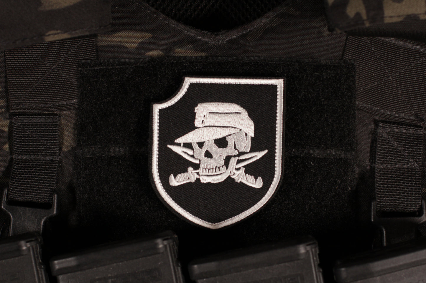 Skull Of Peace & Knives Division Patch