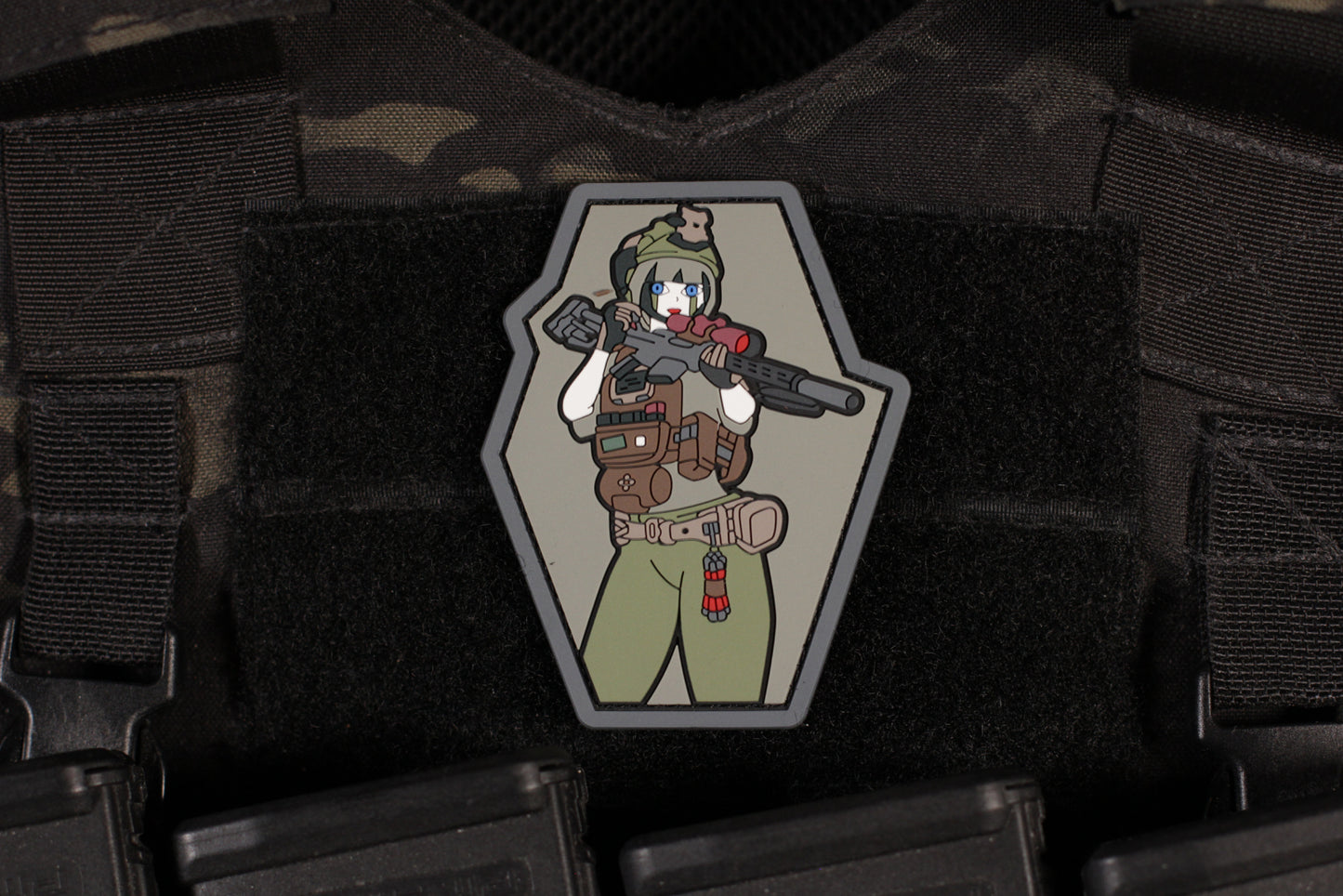 Sniper Girl PVC Patch