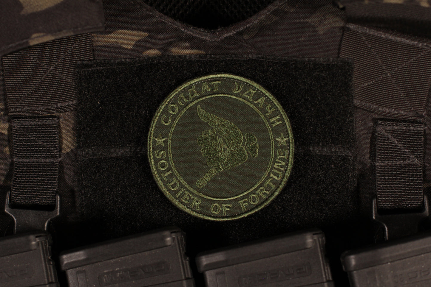 PMC Wagner Group Soldier Of Fortune Green Russian Morale Patch