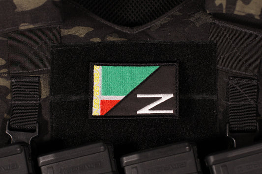 Chechnya Flag Z Chechen Akhmat Military Morale Patch