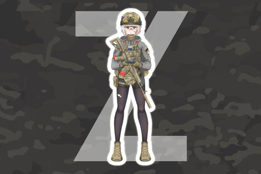 Sparta Battalion Anime Bumper Sticker Premium Vinyl