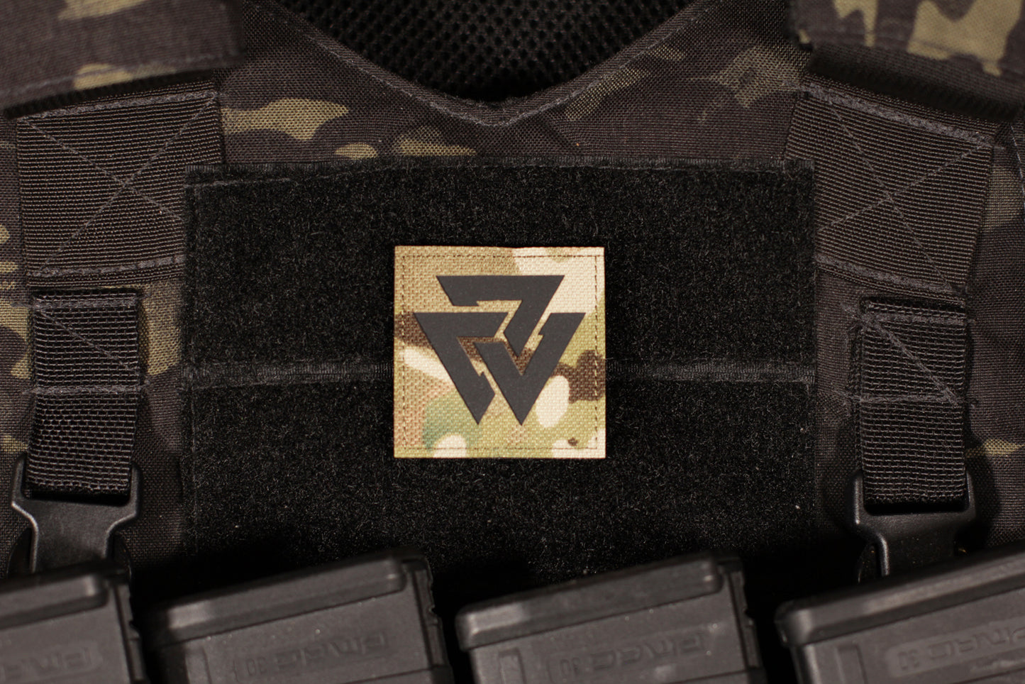 Valknut Symbol IR Reflective Laset Cut Multicam Patch