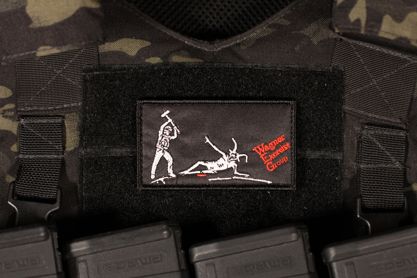PMC Wagner Exorcist Group Anti FOG Russian Morale Patch