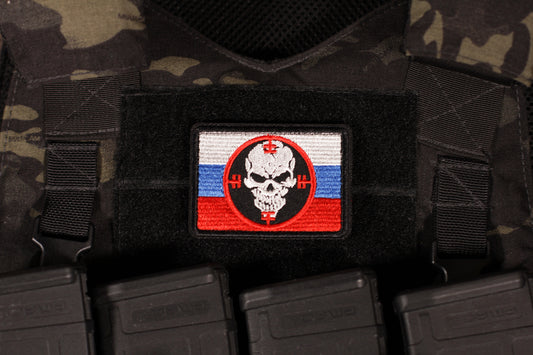 PMC Wagner Group Russian Flag Morale Patch