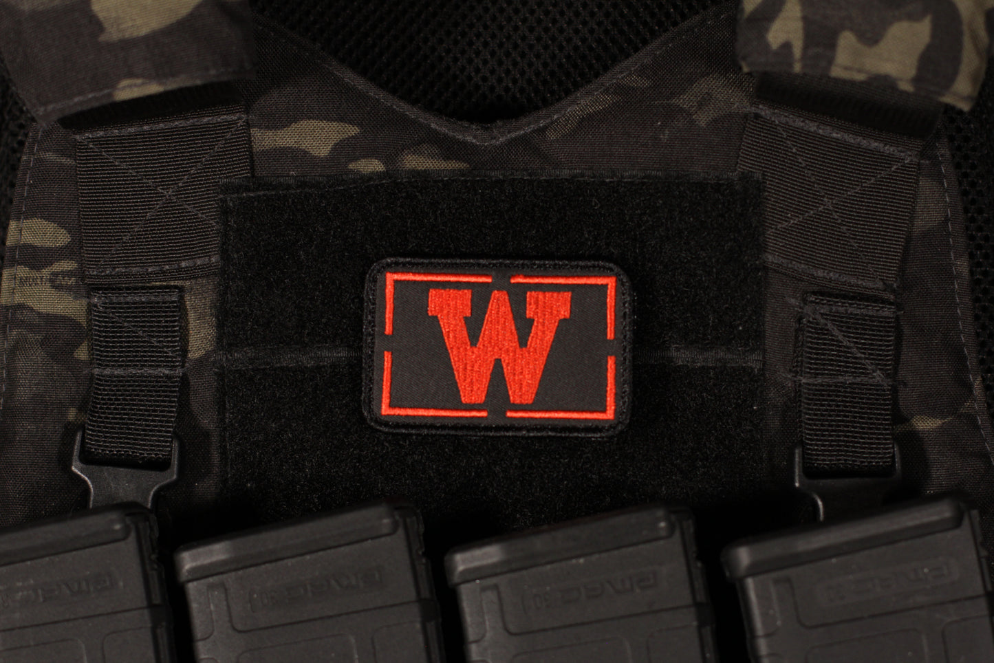 PMC Wagner Group Red W Russian Morale Patch