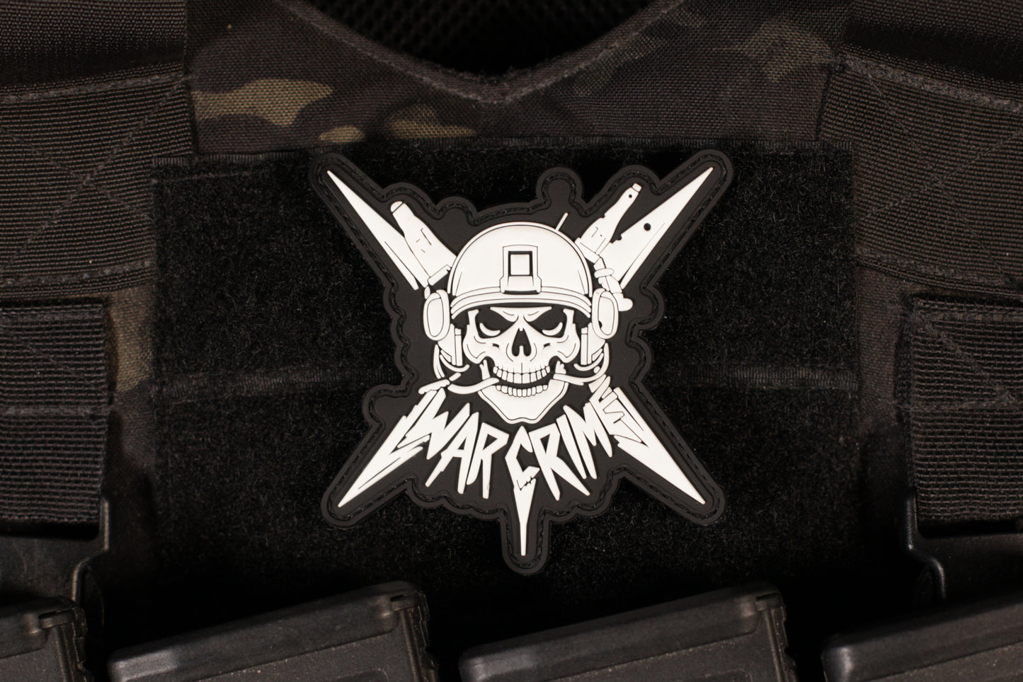 War Crime PVC Patch