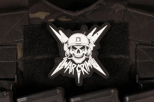 War Crime PVC Patch