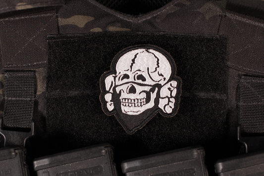 Skull Of Peace Bandana Patch